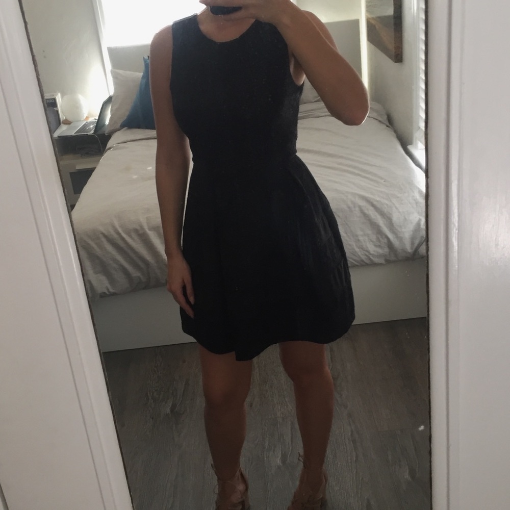 Black Fit & Flare Dress